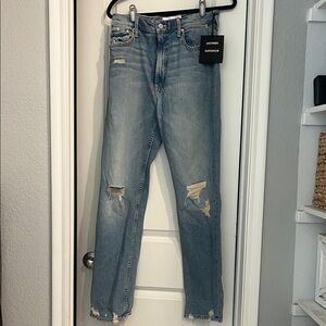 MOTHER Superior Light Blue Denim